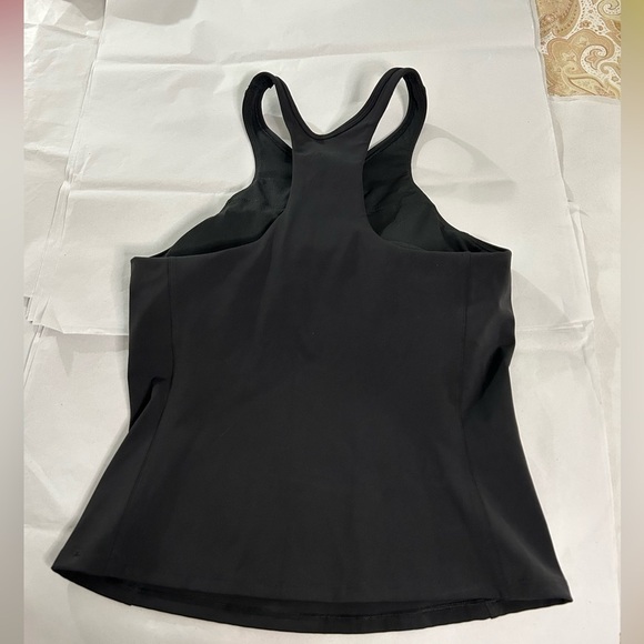 Difficult to find-lululemon athletica Waist-Length V-Neck Black Tennis Tank Top - Picture 5 of 5